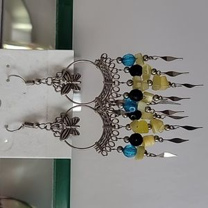 Butterfly Dangling Pierced Earrings